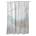 thumbnail image 1 of Betsy Drake SH13241NI Rideau de Douche Carte Nautique 70 x 72 Po. le Nantucket, 1 of 1