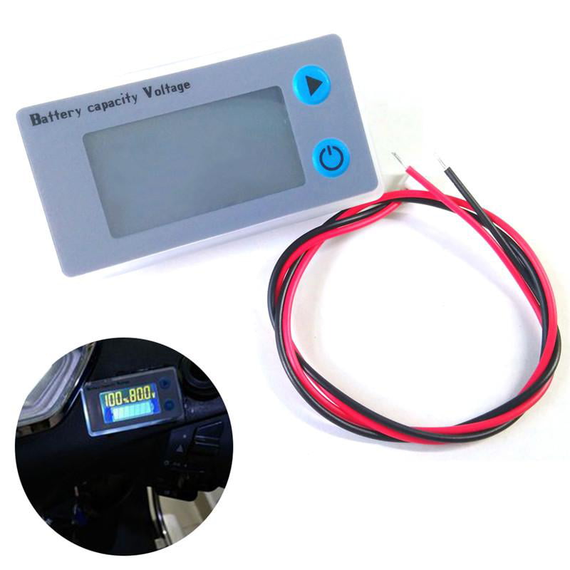 10-100V LCD Battery Capacity Indicator Digital Voltmeter Voltage Tester Monitor 