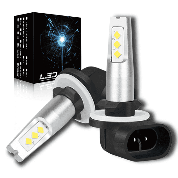 WVKVII 881 LED Fog Light Bulbs for GMC Sonoma 1998 1999 2001 2002 2003 2004 Halogen Replacement Kit