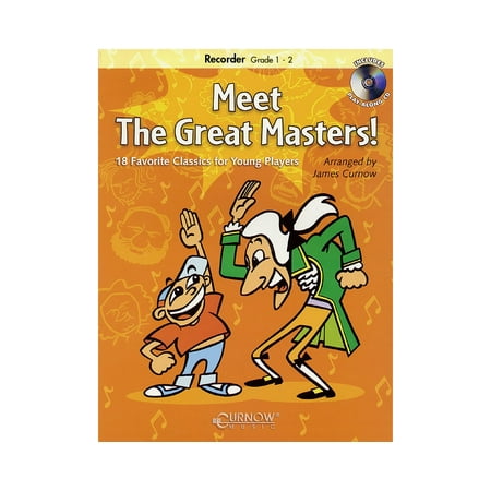 Instruments Curnow Play Along Book - Curnow Music Meet the Great Masters! De Haske Play-Along Book Series Softcover with CD