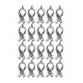 thumbnail image 1 of 20pcs Alloy HOPE Letters Ribbon Pendants Charms DIY Jewelry Making Accessory for Necklace Bracelet (Antique Silver), 1 of 8