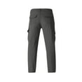 thumbnail image 4 of Mens Cargo Work Pants - Durable Ripstop Tactical Material, Water Resistant Breathable, 7 Multi Pockets, Outdoor Hiking & Construction Pants Gray 2XL, 4 of 6