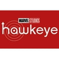 thumbnail image 2 of Girl's Marvel Hawkeye Black Logo  Graphic Tee Red Medium, 2 of 5