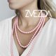 thumbnail image 2 of Set Collar Triple Aretes Pulsera Zvezda Plata 0.925 Mujer rosa claro Unitalla, 2 of 4