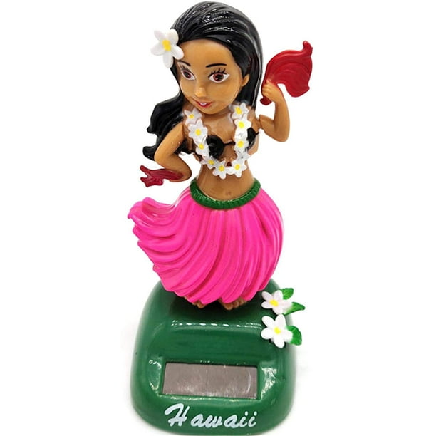 Figurine Solaire Dansante, Danseuse Hawaienne Voiture Qui Bouge, Jouet  Voiture Solaire Balançoire Poupée Hawaiian Fille Danse Jouet, Figurine  Hawaïenne Voiture Décoration De Voiture Solaire YH 