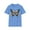 Carolina Blue, variant on Butterfly Shirt, T Shirt with Butterfly, Monarch Shirt