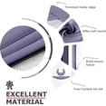 thumbnail image 4 of Ample Decor Blackout Curtain 46 x 95 inch Light Purple Set of 2 Panels, Room Darkening for Bedroom, Noise Reducing, Privacy Protection, 4 of 6