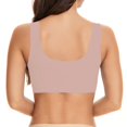 thumbnail image 4 of TIWEKE Full Coverage Wireless Bras for Older Women (Pink,4XL), 4 of 6