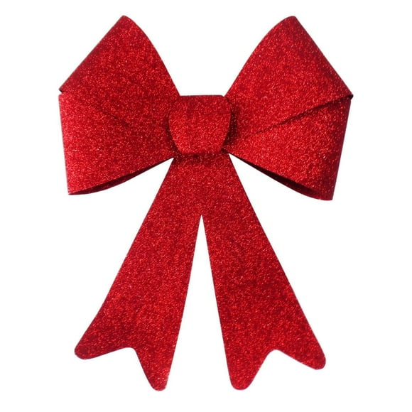 Nœud de Noël rouge Import-Creative Design en PVC