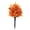 Z3-Orange, variant on Artificial Fall Flowers Stake,UV Resistant Outdoor Autumn Orange Mums,Realistic Artificial Flowers with Ground Spikes for Fence Balcony Yard Cemetery Halloween Garden Decor