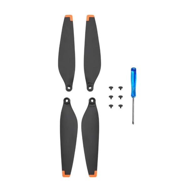 Hélice para dron DJI DJI, 2 pares de hélices de repuesto, accesorios para drones compatibles con DJI Mavic Mini 2 (borde naranja), herramientas de corte y golpe, herramientas industriales