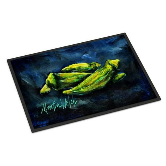 Okra Bleu Indoor or Outdoor Mat - 24 x 36 in.