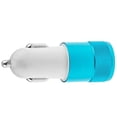 thumbnail image 2 of Sidaley 2.1A 1A Aleación 2 puertos USB de coche USB dual de carga inteligente universal para para teléfono móvil Android Electrónica Azul, 2 of 5