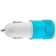 thumbnail image 5 of Methold 2.1A 1A Aleación 2 puertos USB de coche USB dual de carga inteligente universal para para teléfono móvil Android Electrónica Azul, 5 of 5