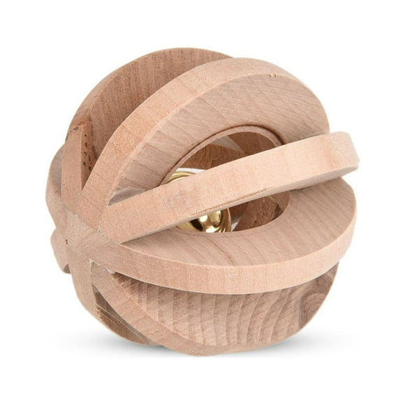Dog Toys For Aggressive Chewers, Teething Interactive Chew Toy Dog Balls Indestructible Dog Toy Pet Dogs Cats Teether with Ringing Bell For Small Medium Cat Kitten Guinea Pigs Rat