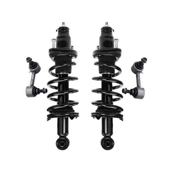 Front and Rear Strut Assembly and Sway Bar Link Kit - Compatible with 2007 - 2011 Honda CR-V 2008 2009 2010