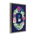 thumbnail image 4 of Stupell Industries Floral Bloom Letter B Botanical & Floral Painting Brown Floater Framed Art Print Wall Art, 17 x 25, 4 of 10