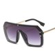 thumbnail image 2 of Gafas de sol Gafas de sol de moda con la letra F Lentes de una pieza para hombres y mujeres Gafas de sol personalizadas de moda al por mayor, 2 of 4