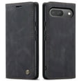 thumbnail image 2 of CaseMe Leather for Google Pixel 9/9 Pro Case, Flip Wallet Leather Case with Card Holder Magnetic Closure Shockproof Kickstand Protective Phone Cases Cover for Google Pixel 9/9 Pro,Black, 2 of 12