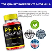 Peak Advantage Gummies Apex Performance Complex 60 Gummies