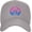 gray, variant on Bisexual Sunset Bi Retro Pride Flag Gifts Cowboy Hat Snapback Hat for Men Women Unisex Hip Hop Baseball Cap Dad Hats