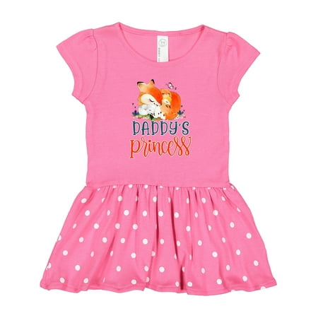 

Inktastic Fox- Daddy s Princess Gift Toddler Girl Dress