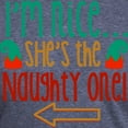 thumbnail image 3 of CafePress - Im Nice She's Naughty Elf Ha T Shirt - Mens Tri-blend T-Shirt, 3 of 4