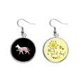 thumbnail image 1 of La responsabilidad de proteger es everyones animal Pendiente Sol Flor Pendiente Joyas Moda Unbranded M, 1 of 3