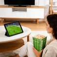 thumbnail image 5 of Popcorn Snack Container Sturdy Paper Material Portable Foldable Design for Sports Events Movie Night Chips Candy Chicken Stadium Party, 5 of 5
