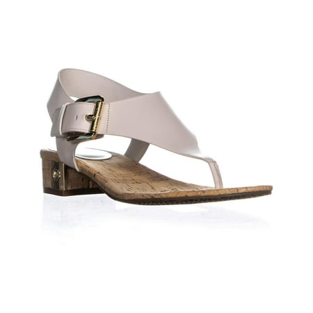 - Womens MICHAEL Michael Kors London Thong Buckle Sandals, Light Cream