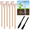 6Pcs with Shovel, variant on 6Pack Electroculture Copper Garden Stakes Electroculture Plant Stakes with Pure Solid Copper Gardening Antenna for Vegetables