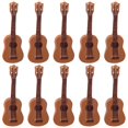 thumbnail image 1 of 10pcs Miniature Guitar Model Resin Mini Guitar Dollhouse Guitar Mini Musical Instrument Model, 1 of 2