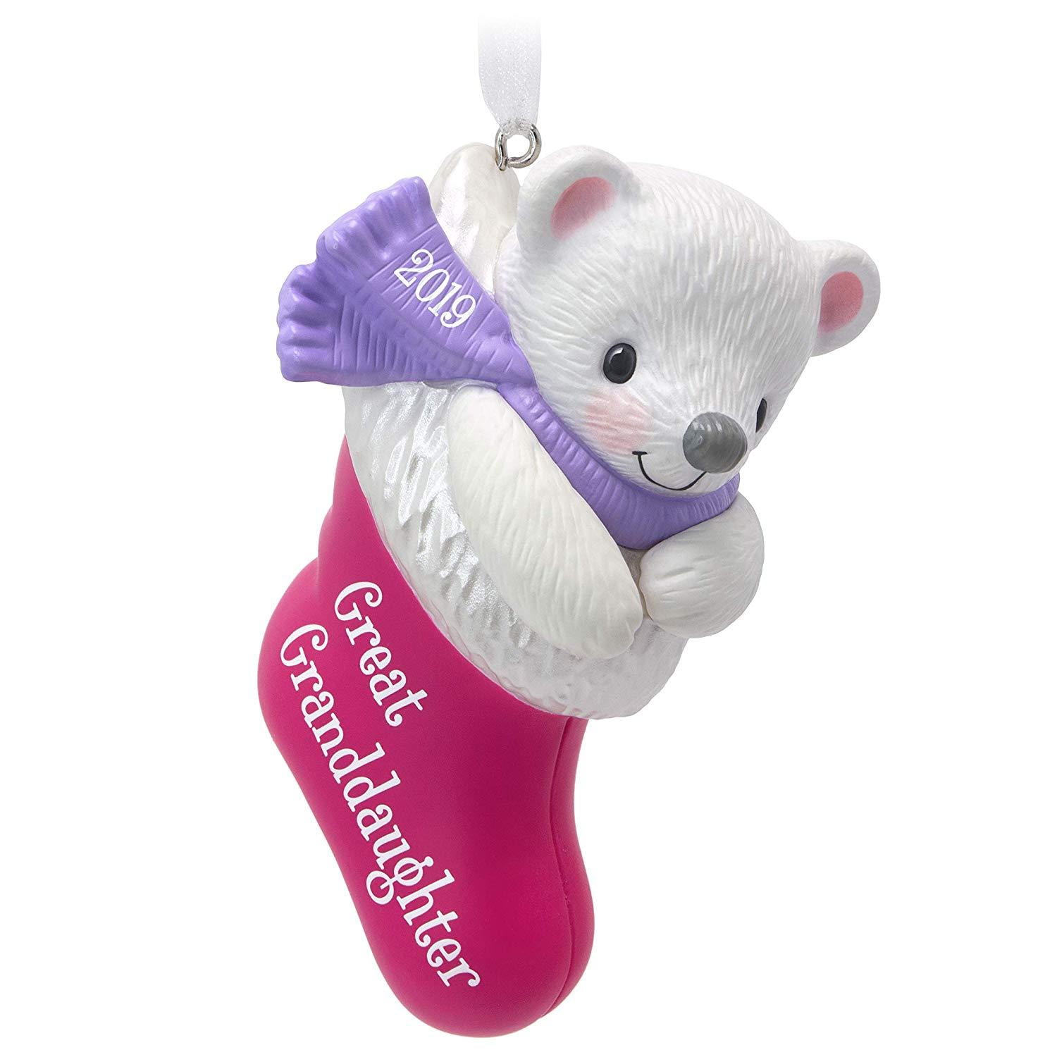 Hallmark Keepsake 2019 GreatGranddaughter Christmas Ornament New Box