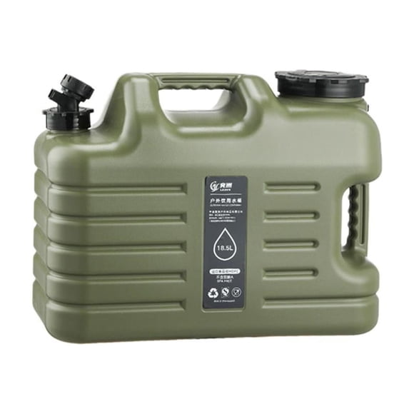 Contenedor de agua con grifo Almacenamiento de agua Jarra de agua de gran capacidad Botella de agua 18L