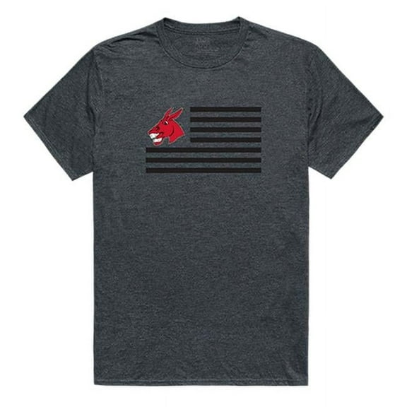 University of Central Missouri Flag T-Shirt, Heather Charcoal 2 - Medium