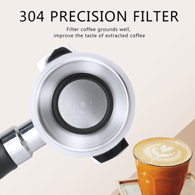 Portafiltro sin fondo de 51 mm, Portafiltro desnudo sin fondo de 51 mm Compatible con la serie Breville Barista de 51 mm y las s Breville de 51 Macarena portafiltro sin fondo