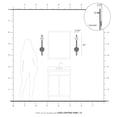 thumbnail image 5 of Livex Lighting - Bannister - 1 Light Wall Sconce in Mid Century Modern Style -, 5 of 10