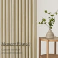 thumbnail image 4 of 94 Inch Length Pinch Pleat Linen Curtains Drapes 2 Panels Set,Hooks Sense of Design Semi Sheer Elegance Window Curtains Living Room Bedroom,Half Price Drapes 94 inches Long Set of 2, 4 of 8