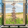 thumbnail image 5 of KEYAHAPPY Wind Chimes for Outside, Windchimes Outdoors for Garden Decor, Memorial Wind Chimes for Home Garden Patio Yard Decorations Outdoor, Butterfly, 5 of 6