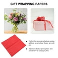 thumbnail image 3 of UPGRATOR Papel Rojo Para Envolver Regalos Y Ramos De Con Uso Práctico En Manualidades, 3 of 6