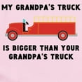 thumbnail image 2 of CafePress - My Grandpas Truck Is Bigger Than Your Grandpas Tru - Baby Light Bodysuit, Size Newborn - 24 Months, 2 of 4