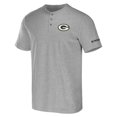 thumbnail image 2 of Men's NFL x Darius Rucker Collection by Fanatics Heather Gray Green Bay Packers Henley T-Shirt, 2 of 3