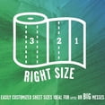 thumbnail image 5 of Seventh Generation 100% Recycled Paper Towel Rolls, 8 Rolls, 2-Ply, 11 x 5.4 Sheets, 156 Sheets/RL, 5 of 5