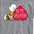 thumbnail image 3 of Peanuts - Be My Valentine - Men's Short Sleeve Graphic T-Shirt, 3 of 6