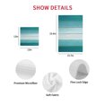 thumbnail image 7 of Teal Turquoise Kitchen Dish Towels for Drying Dishes Set of 2, Farmhouse Abstract Gradient Wooden Plank Waffle Weave Microfiber Hand Tea Bathroom Towels Quick Dry & Absorbent Towel 15.7x23.6, 7 of 7