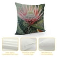 thumbnail image 4 of Creowell  The King Protea Throw Pillow Covers Sofa Pillowcase Car Square Throw Pillowcases Home Decoration, 4 of 5