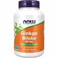 thumbnail image 1 of Now Foods - Ginkgo Biloba 60mg 24% 50:1 Ext, 60 Units, 1 of 2
