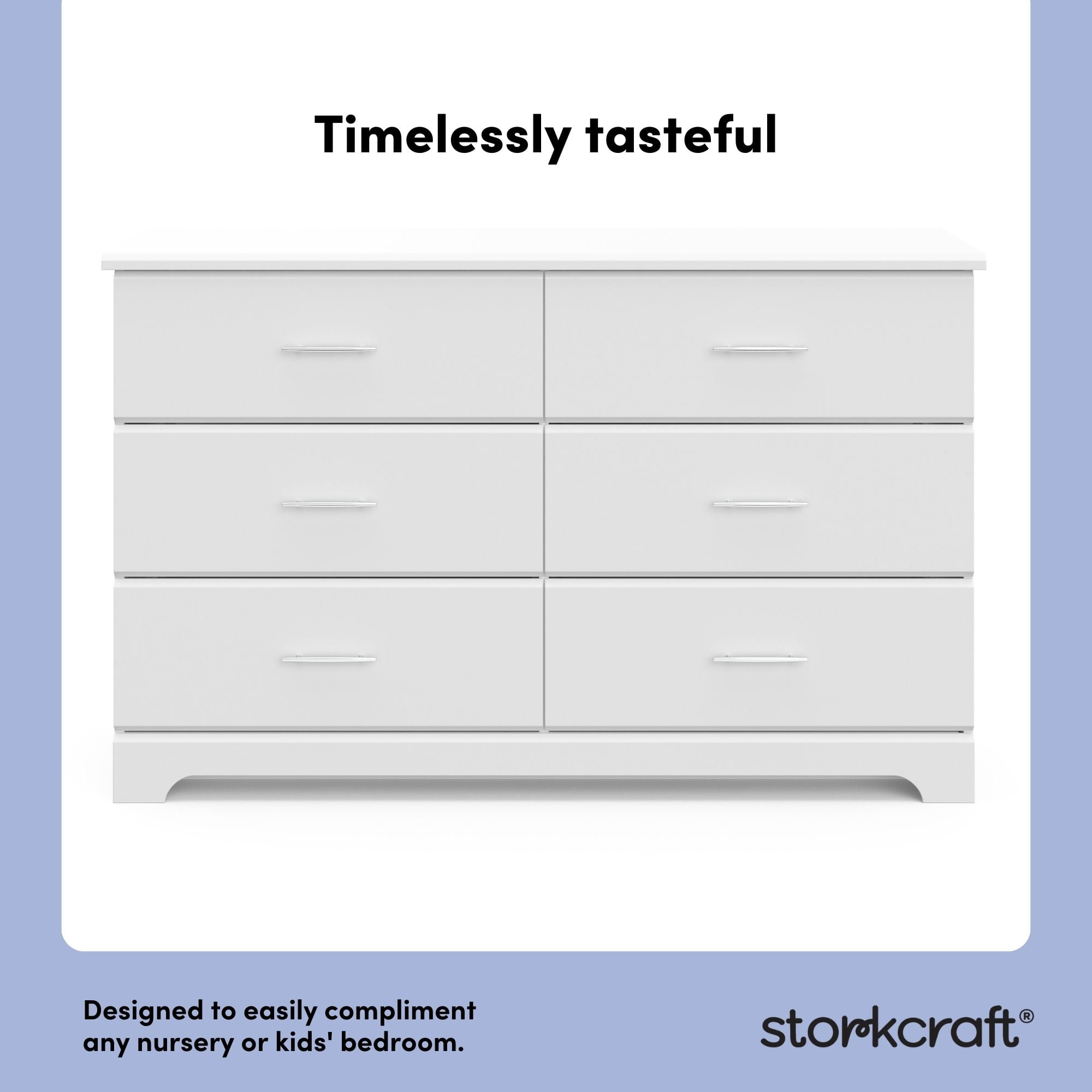 Storkcraft Brookside 6-Drawer Double Dresser