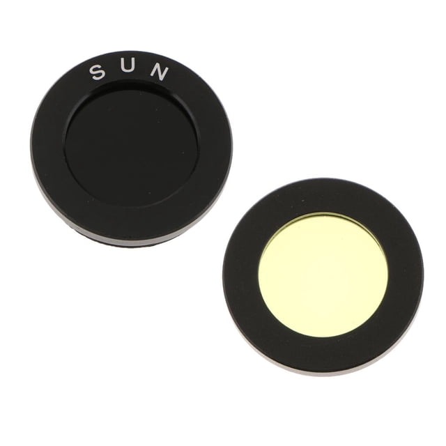 de 2 filtros de color estánd de 1,25 pulgadas pa telescopio, negro , pa observación ria shamjiam juegos de filtros telescópicos