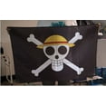 thumbnail image 1 of 60 x 90 cm One Piece Flag Pirate Flag Straw Hat Pirates, 1 of 4